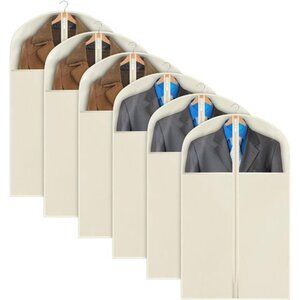 New Suit Bags for Closet Storage, 40" Garment Bags for Hanging Clothes,